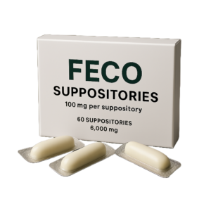 Suppositories FECO 30 pieces 25mg - product in shop